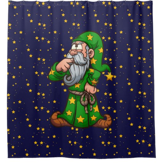 Wizard Shower-gordijn Douchegordijn (Voorkant)