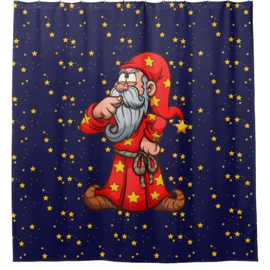 Wizard Shower-gordijn Douchegordijn (Voorkant)