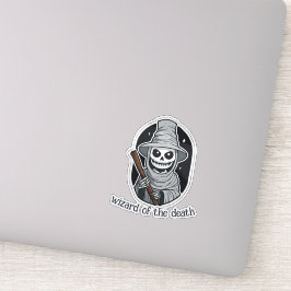 wizard Skeleton Sticker