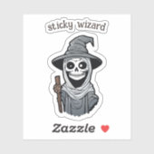 wizard Skeleton Sticker (Vel)