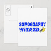 wizard Sonografie Briefkaart (Voorkant / Achterkant)