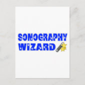 wizard Sonografie Briefkaart (Voorkant)