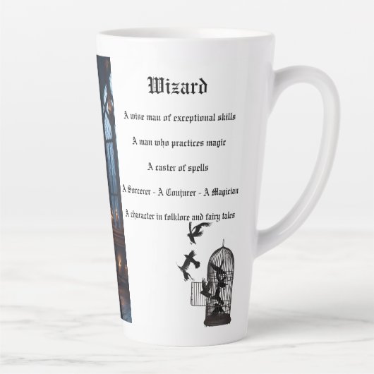 Wizard Spell Latte Mok (Rechts)