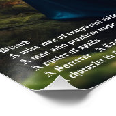 Wizard Spell Perfect Poster (Hoek)