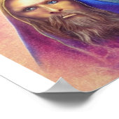 Wizard Spooky Eyes Poster (Hoek)