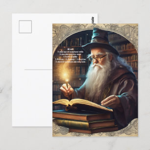 Wizard Studie Briefkaart