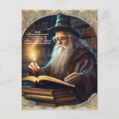 Wizard Studie Briefkaart (Voorkant)