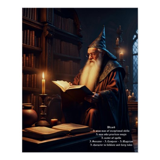 Wizard Studie Perfect Poster (Voorkant)