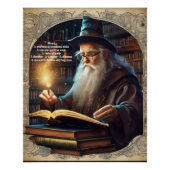 Wizard Studie Perfect Poster (Voorkant)