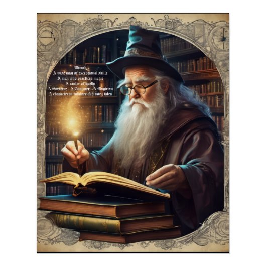 Wizard Studie Perfect Poster (Voorkant)