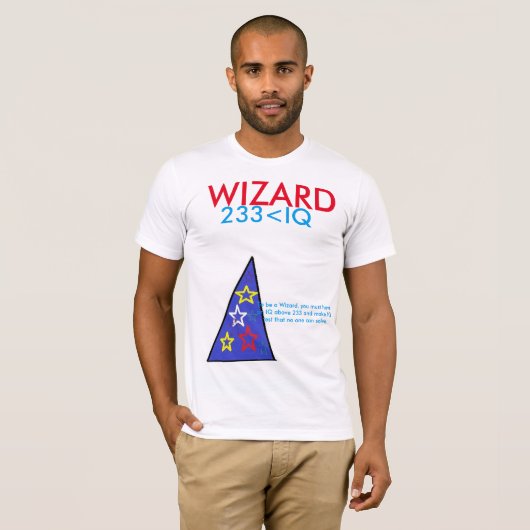 Wizard T-shirt (Voorkant volledig)