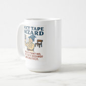 wizard Tape kantelen Koffiemok (Voorkant links)