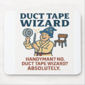 wizard Tape kantelen Muismat (Voorkant)