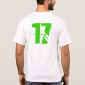 Wizard Team #17 T-shirt (Achterkant)