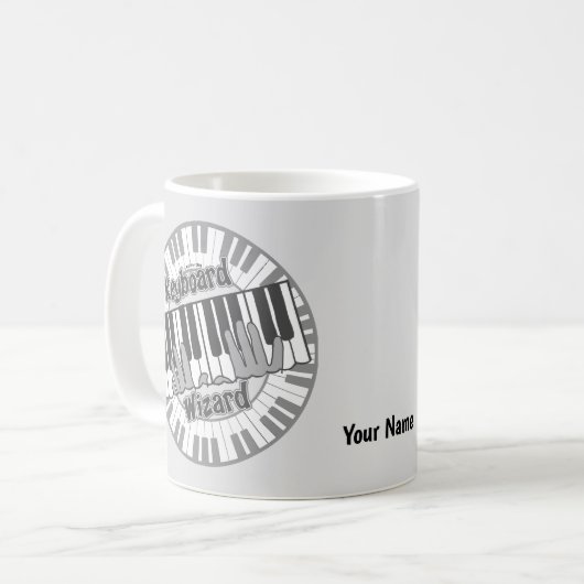 Wizard Toetsenbord Koffiemok (Voorkant links)