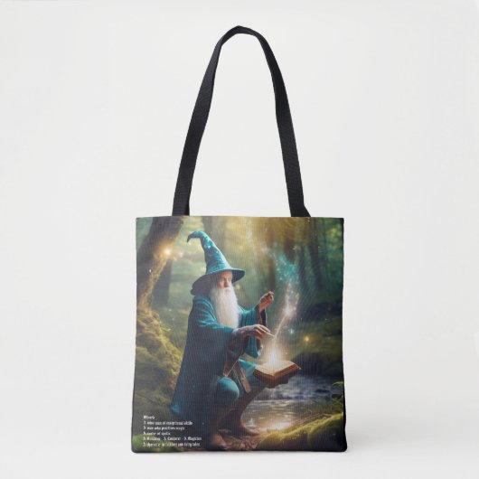 Wizard Tote Bag (Voorkant)