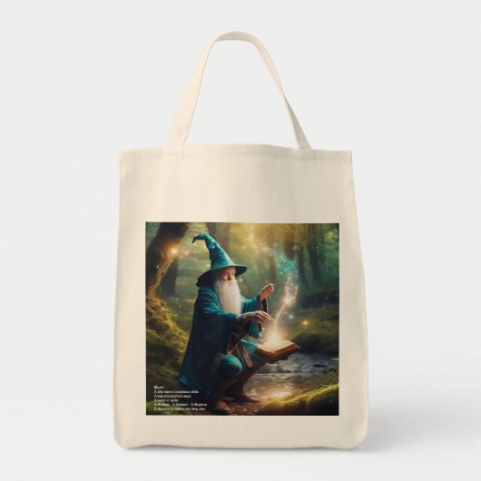 Wizard Tote Bag (Voorkant)