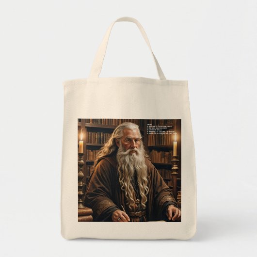 Wizard Tote Bag (Voorkant)