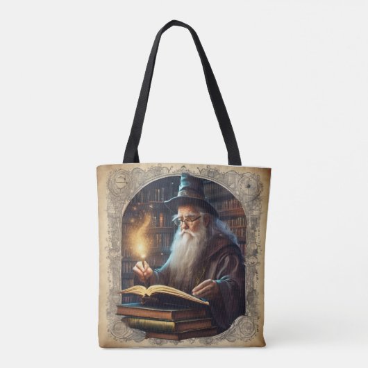 Wizard Tote Bag (Achterkant)