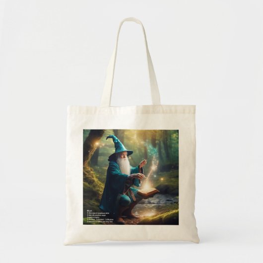 Wizard Tote Bag (Voorkant)