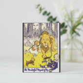  wizard van Oz 1st Edition Afdrukken Briefkaart (Staand voorkant)