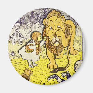 wizard van Oz 1st Edition Afdrukken Magneet