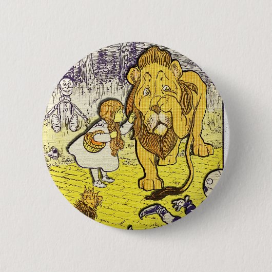 wizard van Oz 1st Edition Afdrukken Ronde Button 5,7 Cm (Voorkant)