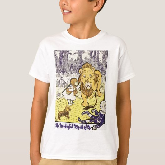  wizard van Oz 1st Edition Afdrukken T-shirt (Voorkant)