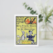  wizard van Oz Book Hoesje Briefkaart (Staand voorkant)