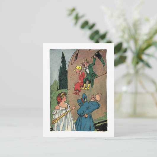 wizard van Oz Briefkaart (Staand voorkant)