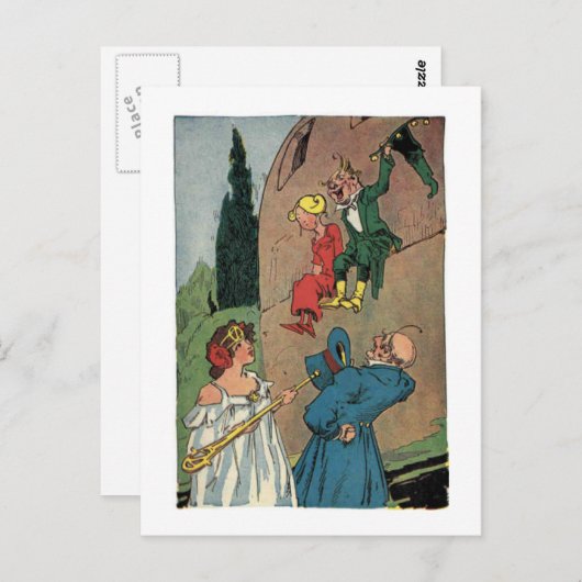  wizard van Oz Briefkaart (Voorkant / Achterkant)