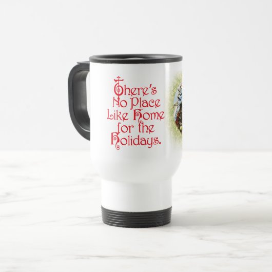  WIZARD VAN OZ CHRISTMAS TRAVEL MUG REISBEKER (Voorkant links)