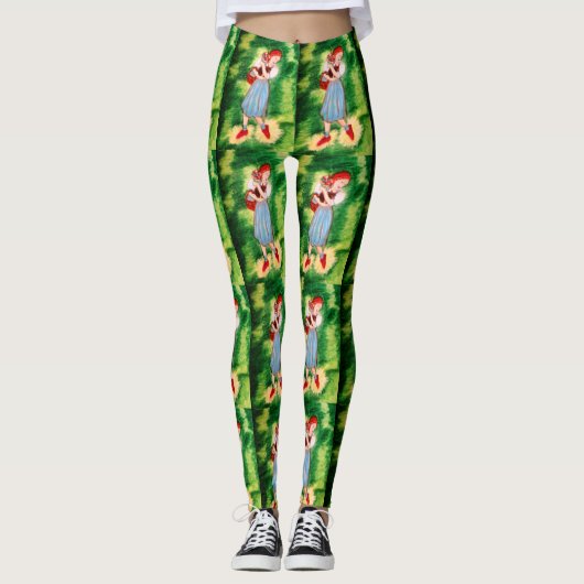 WIZARD VAN OZ DOROTHY EN HAAR SHOT LEGGINGS (Voorkant)