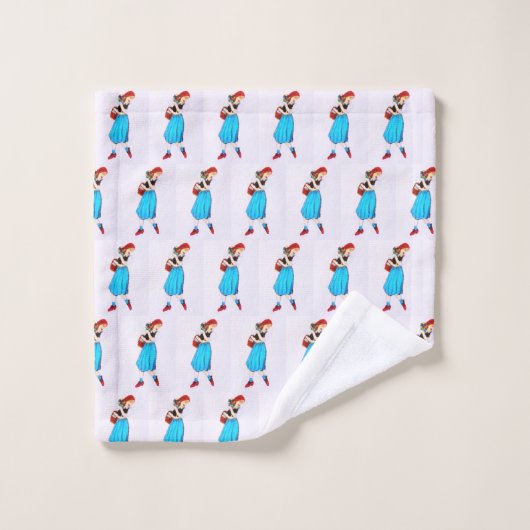 WIZARD VAN OZ DOROTHY Towel Bad Handdoek (Wasdoekje)