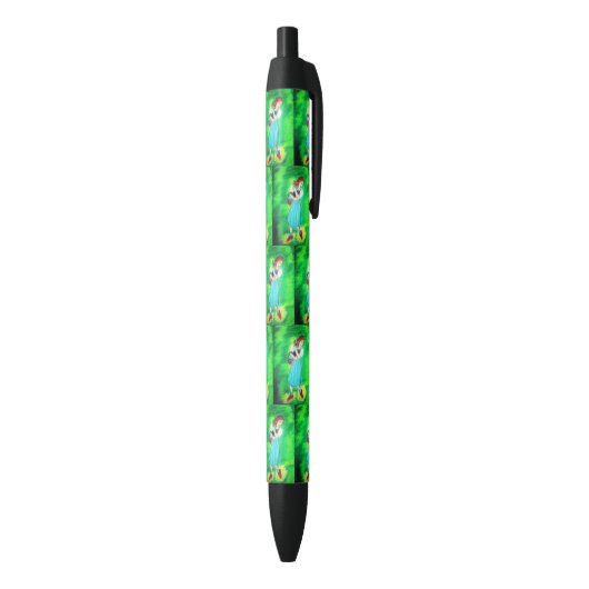 WIZARD VAN OZ FLYING DOROTHY ZWARTE INKT PEN (Achterkant (Verticaal))