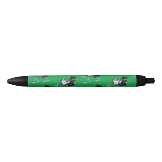 WIZARD VAN OZ FLYING WITCH ZWARTE INKT PEN (Voorkant)