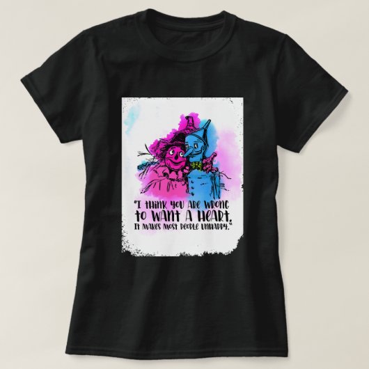  wizard van OZ Geweldige voor filmventilatoren T-shirt (Design voorkant)