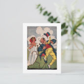  wizard van Oz-illustratie Briefkaart (Staand voorkant)