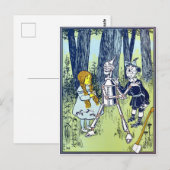  wizard van Oz-illustratie Briefkaart (Voorkant / Achterkant)
