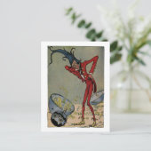  wizard van Oz-illustratie Briefkaart (Staand voorkant)