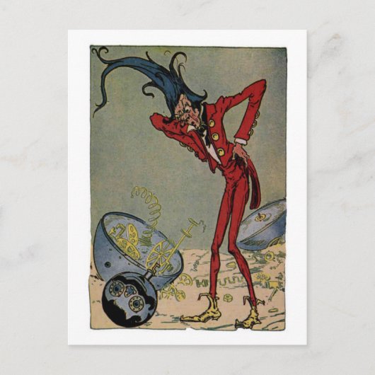  wizard van Oz-illustratie Briefkaart (Voorkant)