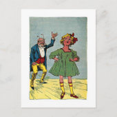  wizard van Oz-illustratie Briefkaart (Voorkant)