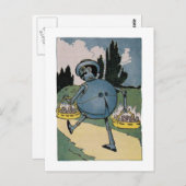  wizard van Oz-illustratie Briefkaart (Voorkant / Achterkant)