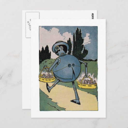  wizard van Oz-illustratie Briefkaart (Voorkant / Achterkant)