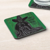 WIZARD VAN OZ MELTING WITCH BIER ONDERZETTER (Linkerzijde)