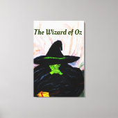 WIZARD VAN OZ MELTING WITCH CANVAS AFDRUK (Voorkant)