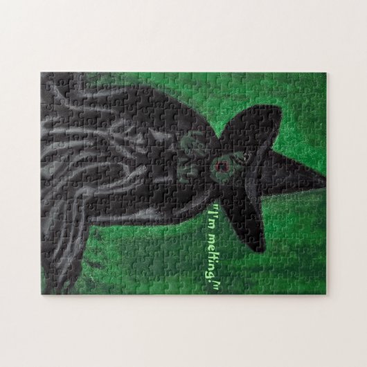 WIZARD VAN OZ MELTING WITCH JIGSAW PUZZLE LEGPUZZEL (Horizontaal)