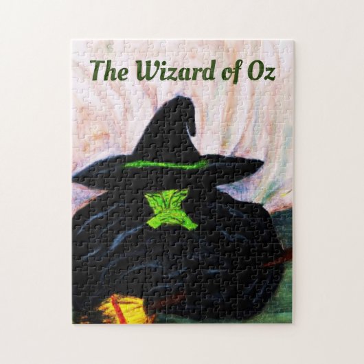 WIZARD VAN OZ MELTING WITCH JIGSAW PUZZLE LEGPUZZEL (Verticaal)