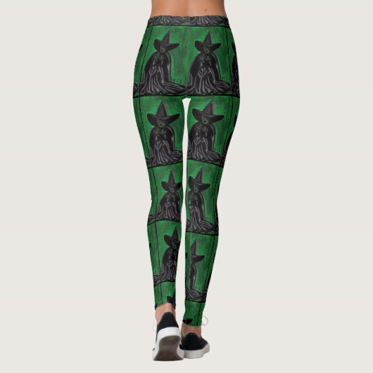 WIZARD VAN OZ MELTING WITCH LEGGINGS (Achterkant)