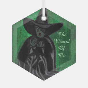 WIZARD VAN OZ MELTING WITCH Ornament